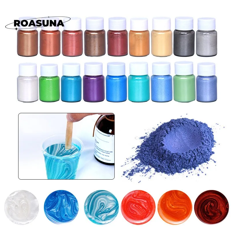 Resin Pigment Set - 에폭시 송진, 비누, 양초, 카멜레온 안료