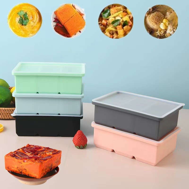 뚜껑이있는 음식 식사 소스 용 1pcs 거대한 저장 장 - Serving Tray Mold 리뷰 및 가격