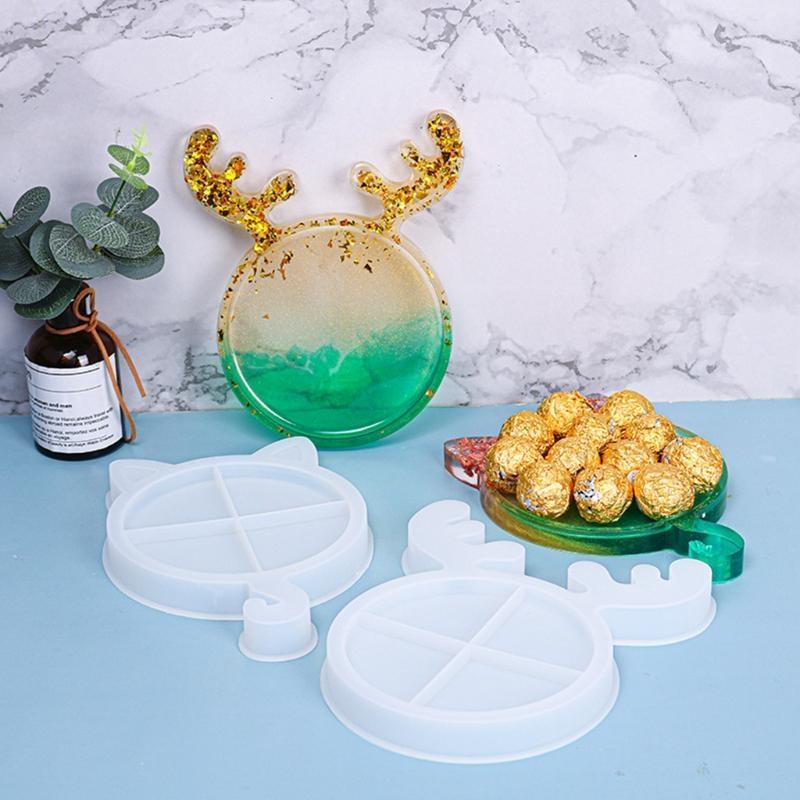 31BB DIY 크리스마스 트레이 실리콘 곰팡이 과일  - Serving Tray Mold 리뷰 및 가격
