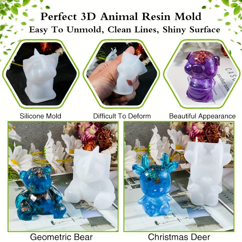 19개 레진 몰드 세트, 레진 제작, 데스크탑 장식품, - Resin Jewelry Kit 리뷰 및 가격