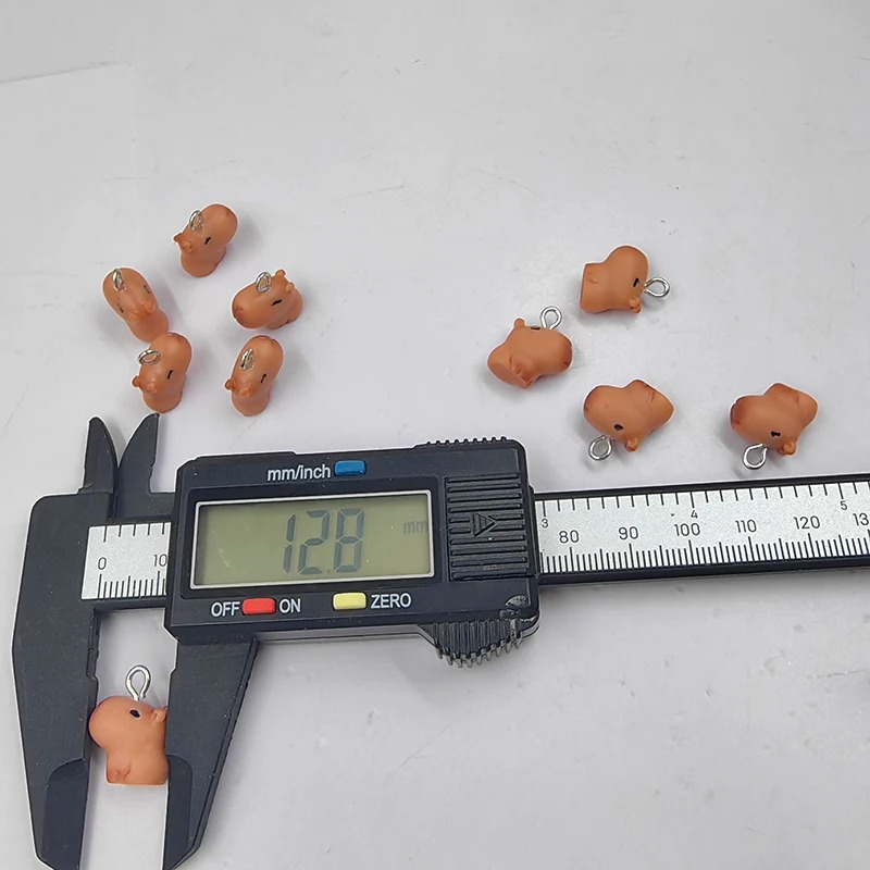 10pcs 귀여운 작은 카피바라 참 장식품 만들기용 인 - Resin Craft Projects 리뷰 및 가격