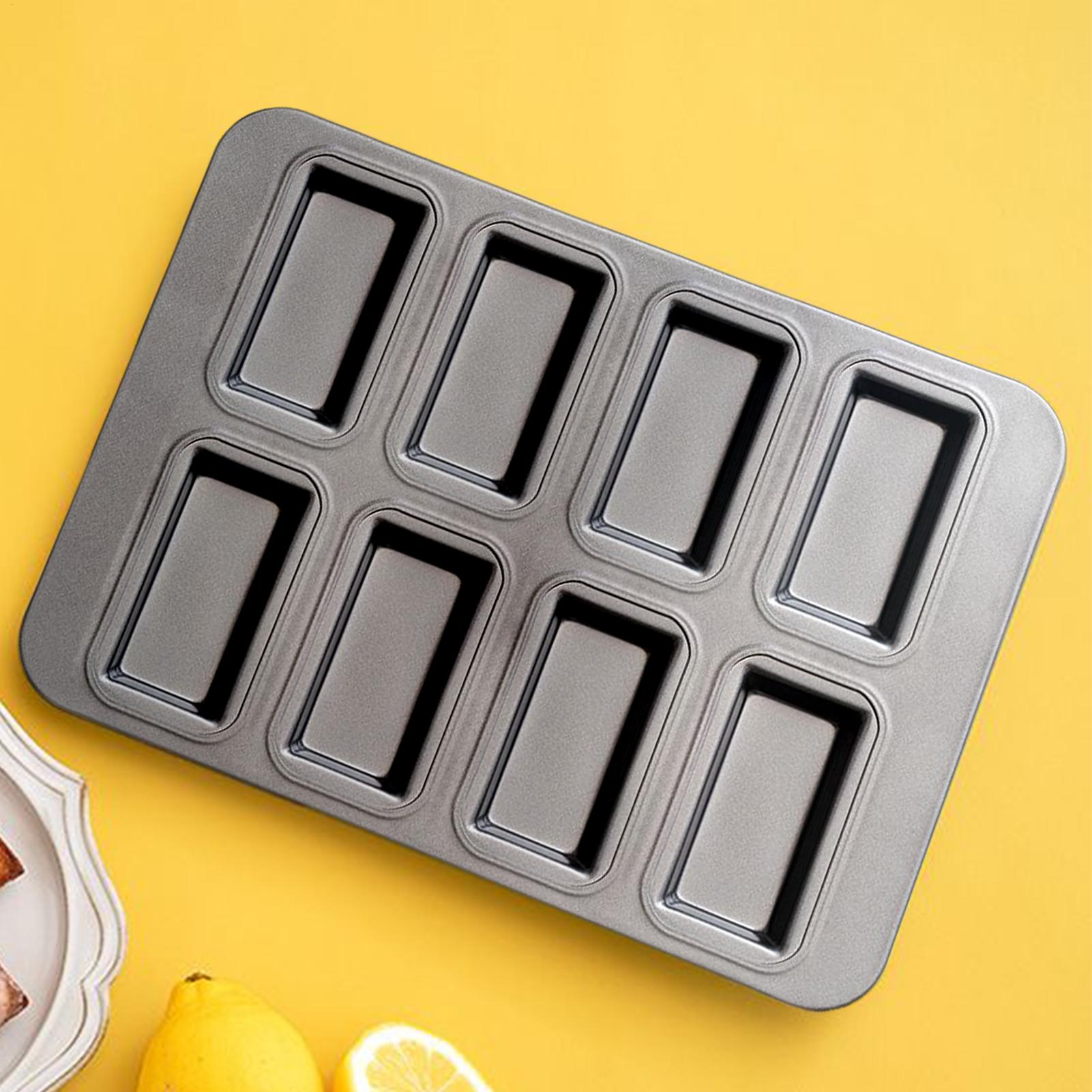 탄소강 케이크 틀 논스틱 베이킹 팬 8구 직사각형 고기 - Serving Tray Mold 리뷰 및 가격