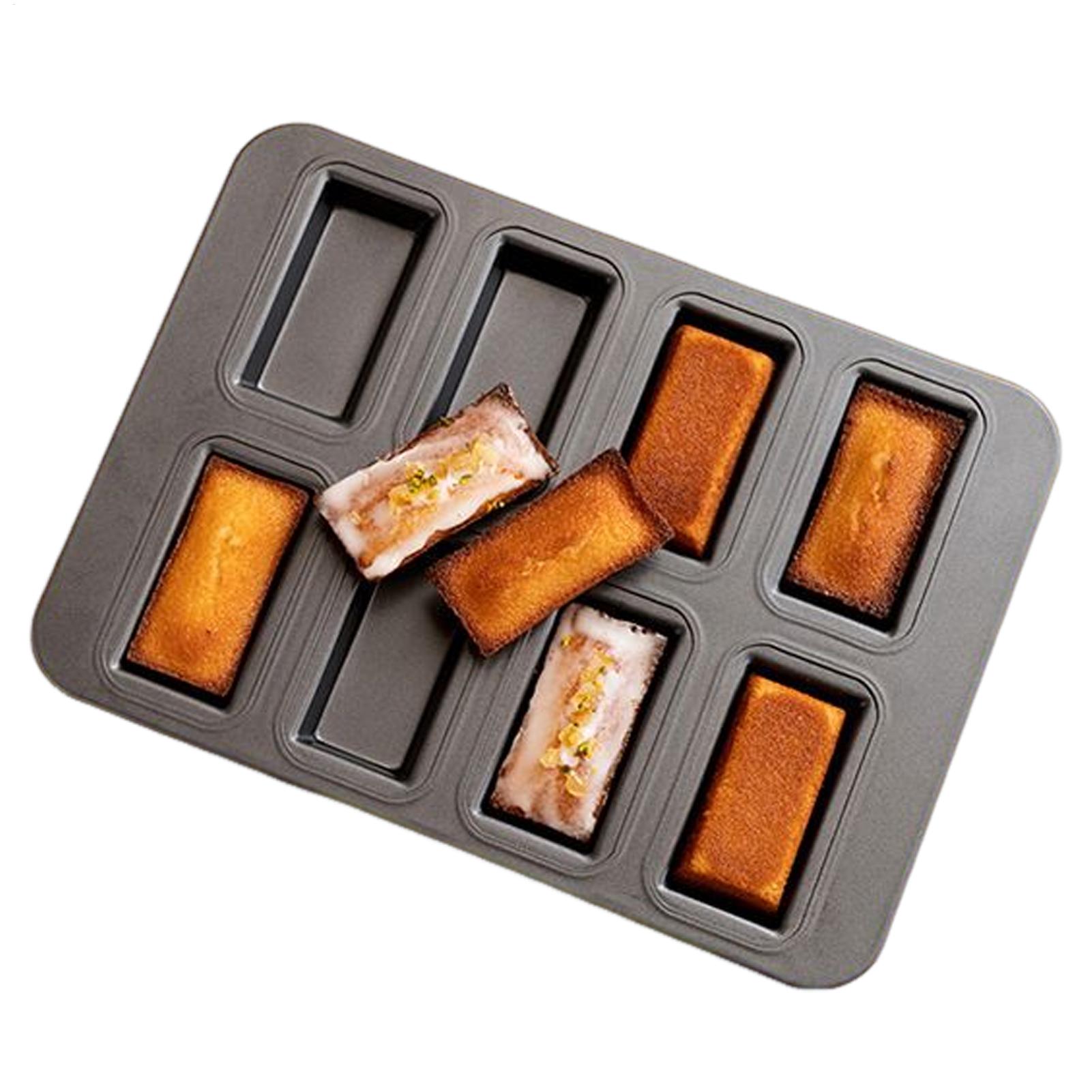탄소강 케이크 틀 논스틱 베이킹 팬 8구 직사각형 고기 - Serving Tray Mold 리뷰 및 가격
