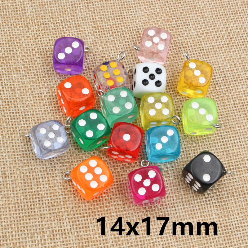 10PCS 수지 펜던트 매력 토끼 주사위 롤리팝 아이스 - Resin Craft Supplies 리뷰 및 가격